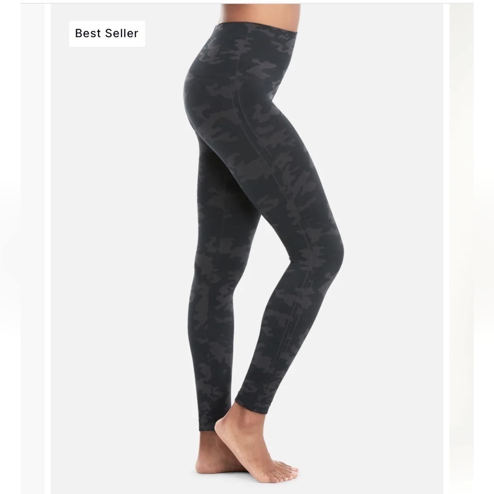 SPANX Black Camo Leggings